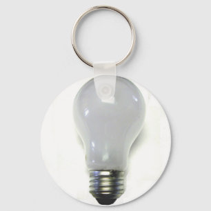 Banned Incandescent Light Bulb Key Ring