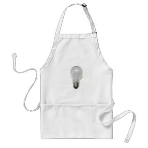 Banned Incandescent Light Bulb Standard Apron