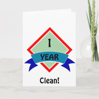 Banner 1 YEAR clean Card