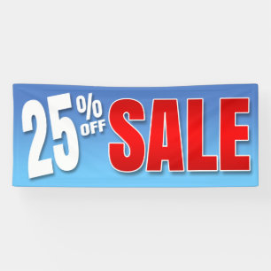BANNER 25% OFF SALE