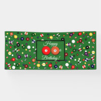 Banner - Billiards - 35th Celebration