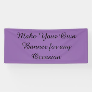 Banner-Customise for any occasion Banner