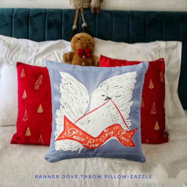 Banner Dove Cushion (Creator Uploaded)