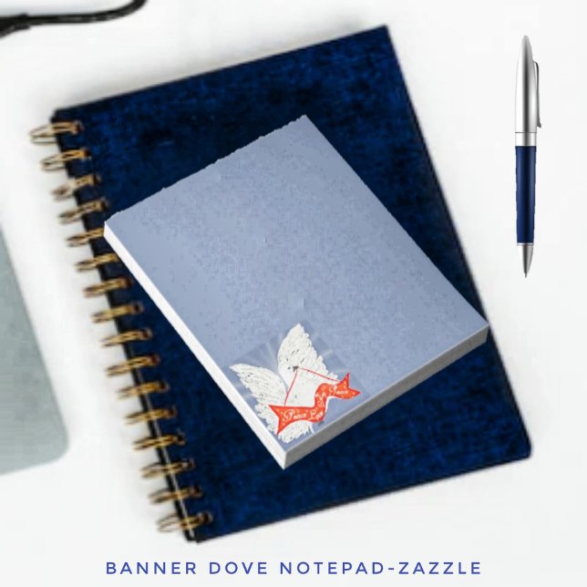 Banner Dove Notepad (Creator Uploaded)