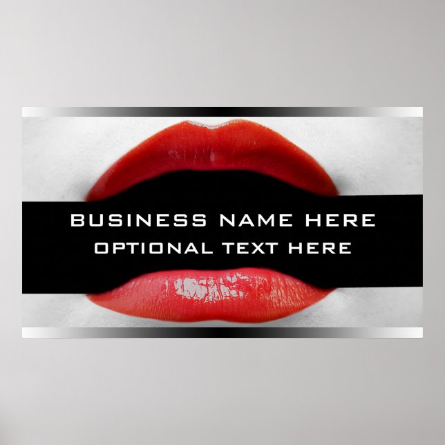 Banner For Cometic Business Poster (Front)