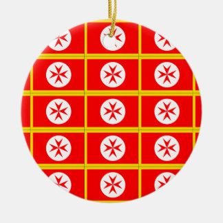 Banner of the Navy Tuscany Medici Ceramic Tree Decoration