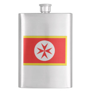Banner of the Navy Tuscany Medici Hip Flask
