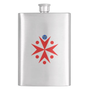 Banner of the Navy Tuscany Medici Hip Flask
