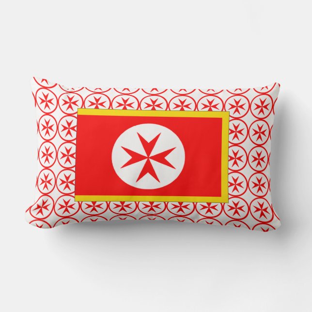 Banner of the Navy Tuscany Medici Lumbar Cushion (Front)