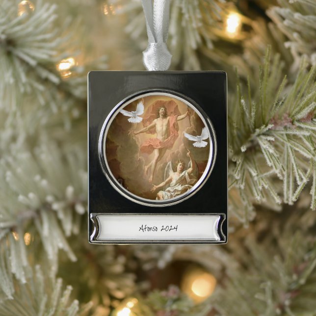 Banner Ornament Jesus  (Tree)