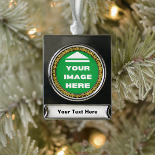 Banner Ornament - Personalised - Add Image / Text