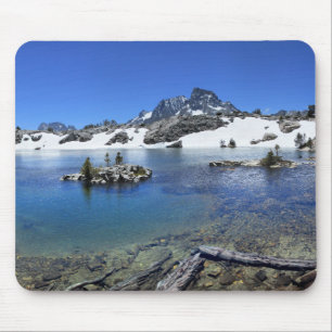 Banner Peak and a Mountain Lake - Sierra Nevada Mouse Pad