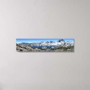 Banner Peak over Garnet Lake - Sierra Nevada Canvas Print