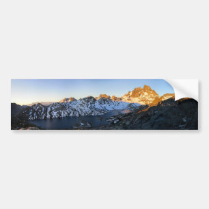 Banner Peak Sunrise Garnet Lake - John Muir Trail Bumper Sticker