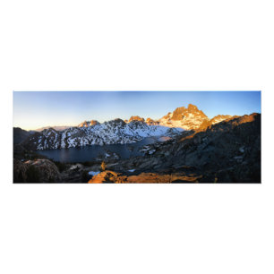 Banner Peak Sunrise Garnet Lake - John Muir Trail Photo Print