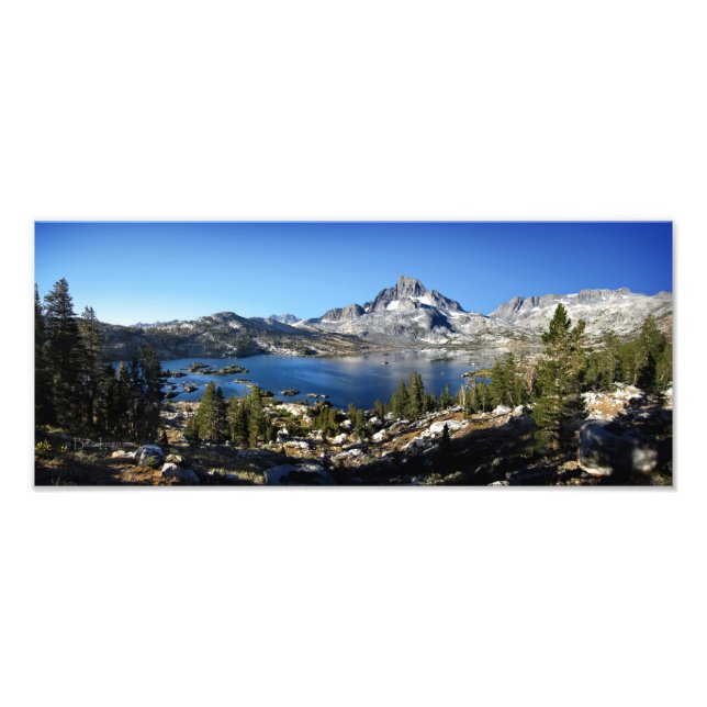 Banner Peak Thousand Island Lake John Muir Trail Photo Print (Front)