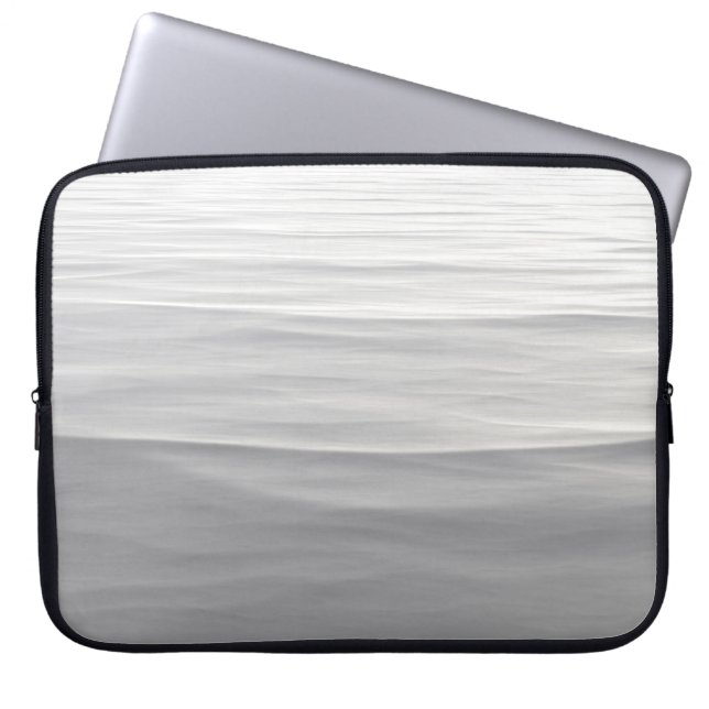 Banner texture background water laptop sleeve (Front)