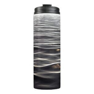 Banner texture background water thermal tumbler