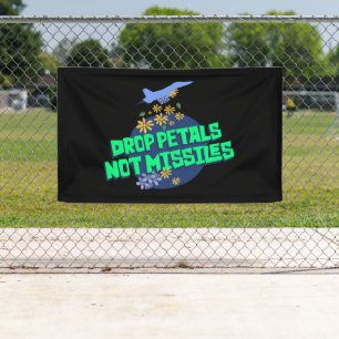 banner to stop war