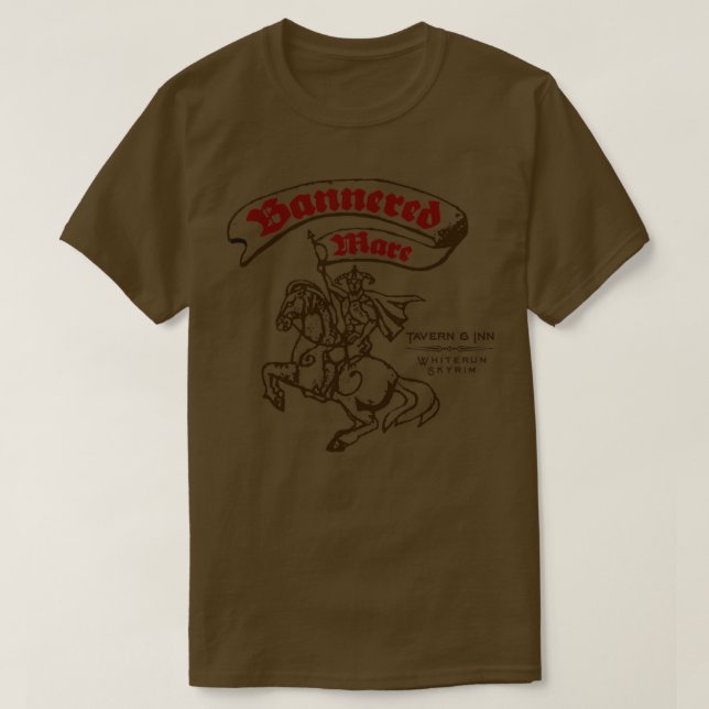 Bannered Mare T-Shirt (Design Front)