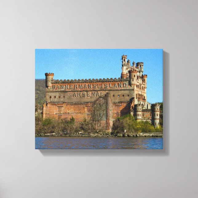 Bannerman Castle Canvas Print (Front)