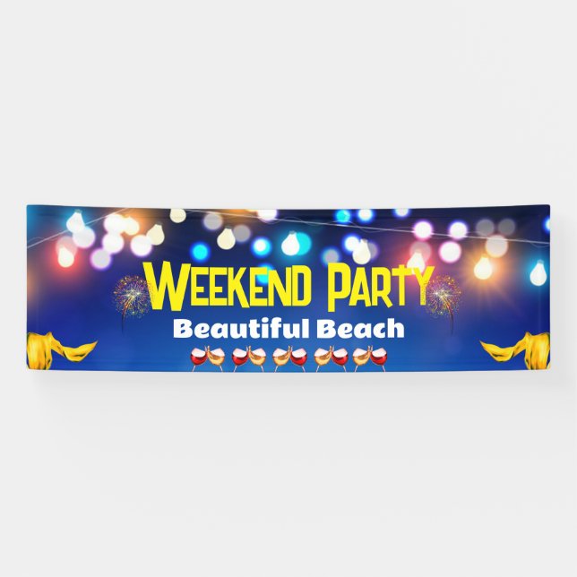 Banners Party Elegan (Horizontal)