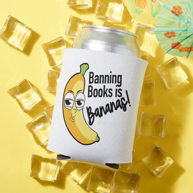 Banning Books Bananas Cooler (In Situ Summer)