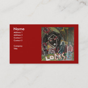 Banning of the Dread II Business Card