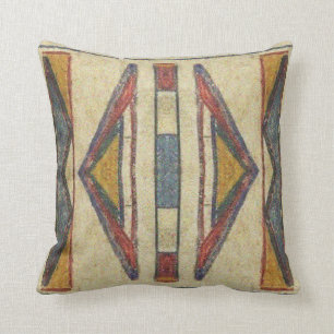 Bannock 1901 Parfleche design Cushion