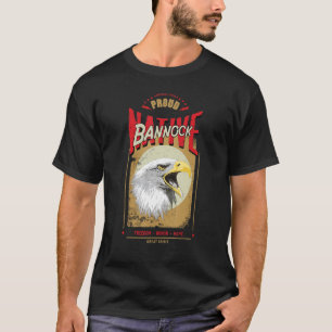 Bannock Native American Eagle Spirit Vintage Honou T-Shirt