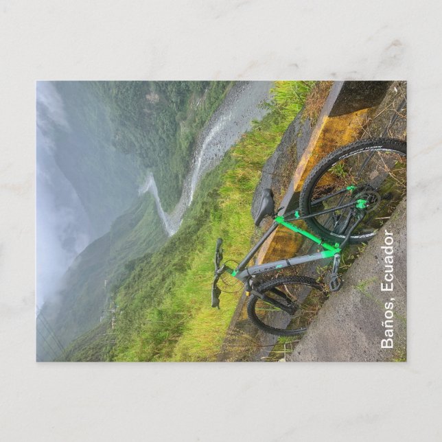 Baños, Ecuador Postcard (Front)