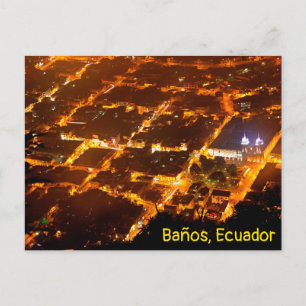 Banos, Ecuador Postcard