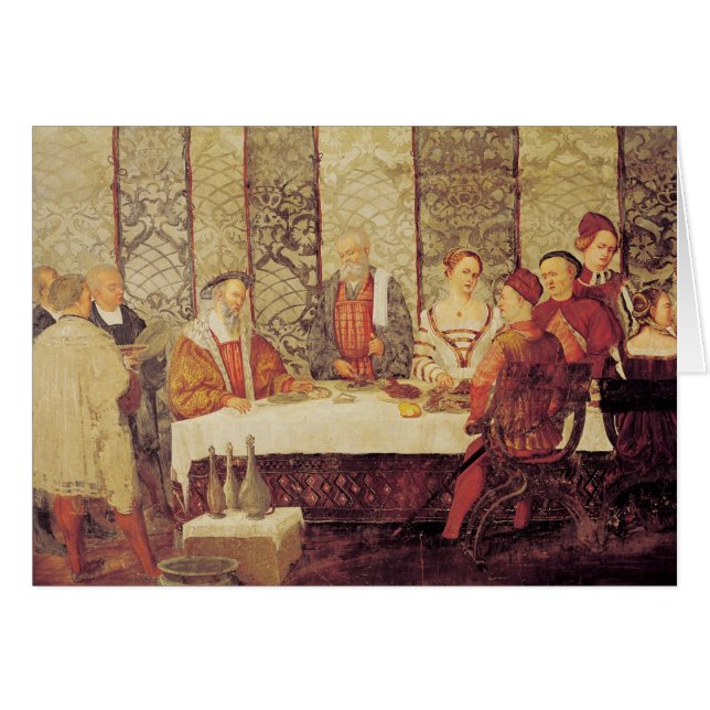 Banquet Given by Bartolomeo Colleoni (Front Horizontal)
