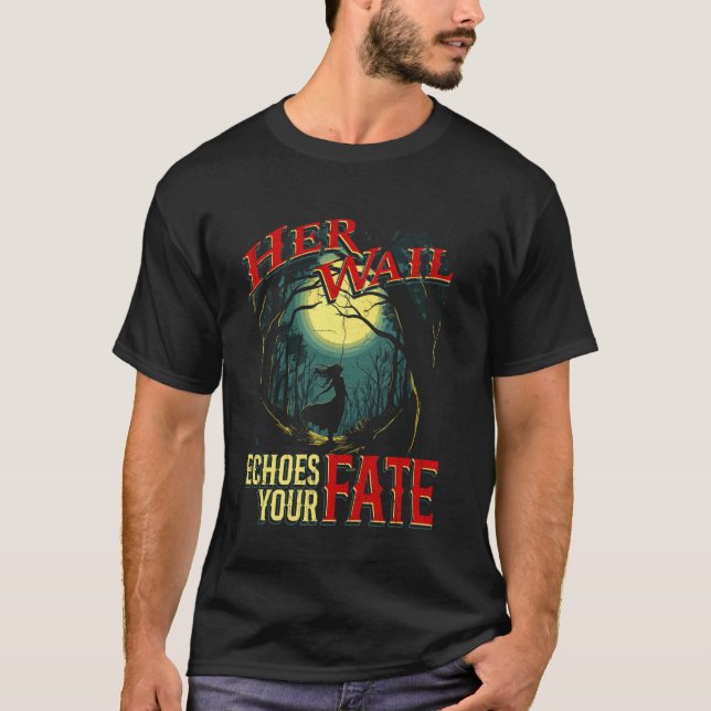 Banshee Mythical Creature Celtic Myth Irish Folklo T-Shirt (Front)
