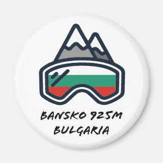 Bansko Ski Snowboard Resort Magnet