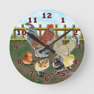 Bantam Family Round Clock