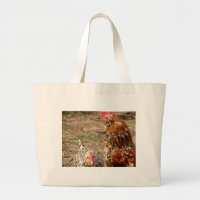 Bantam Hen and Rooster
