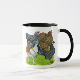Bantam Hen Quartet Mug