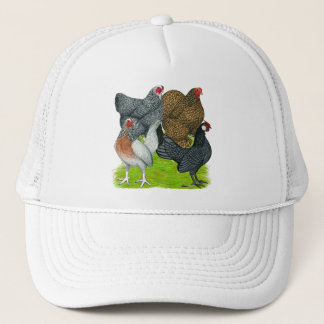 Bantam Hen Quartet Trucker Hat