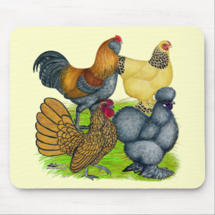 Bantam Quartet Mouse Pad