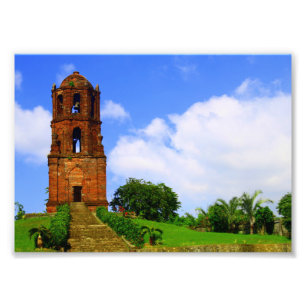 Bantay Bell Tower Photo Print
