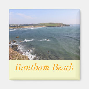 Bantham Beach from Bigbury, Devon Magnet