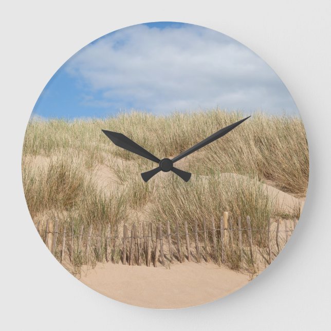 Bantham Beach Large Clock (Front)