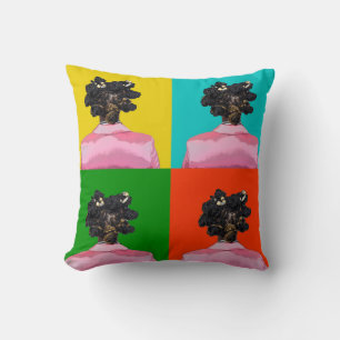 Bantu Knots pillow