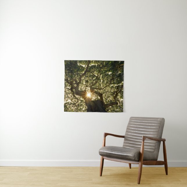 Banyan Tree Canopy Sunstar Tapestry (In Situ (Horizontal))