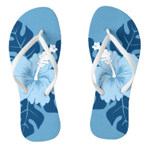 Banzai Beach Hawaiian Hibiscus Floral Jandals