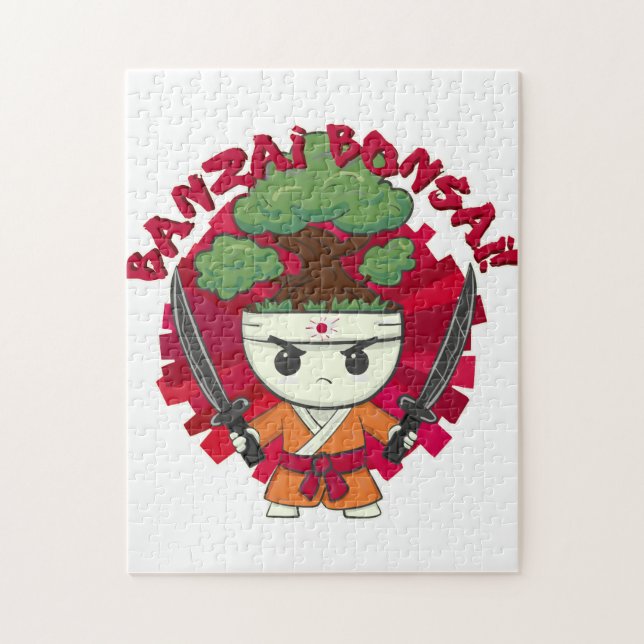 Banzai Bonsai! Jigsaw Puzzle (Vertical)