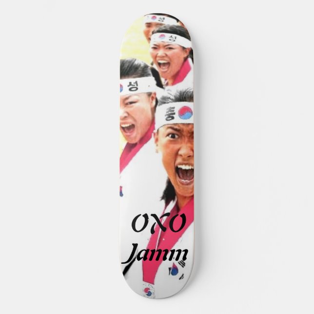 Banzai OXOjamm Skateboard (Front)