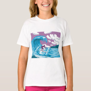 Banzai Pipeline Off Ehukai Beach Park Hawaii WPA  T-Shirt