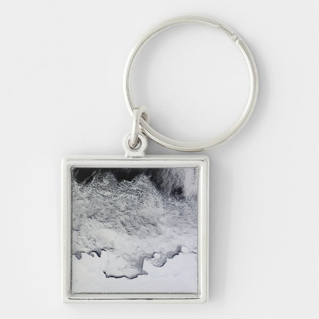 Banzare, Sabrina, and Budd Coasts, Antarctica Key Ring (Front)